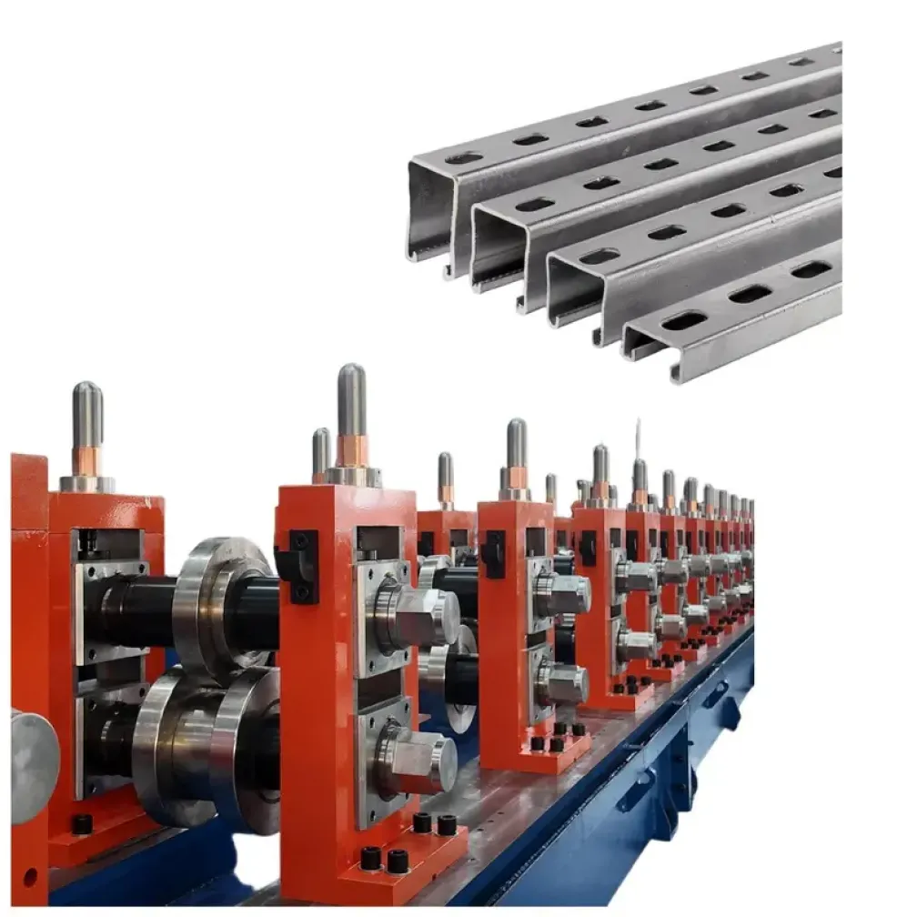 Strut Channel Roll Forming Machine