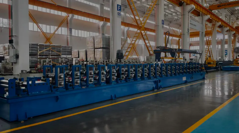 Bracket for solar roll forming production line